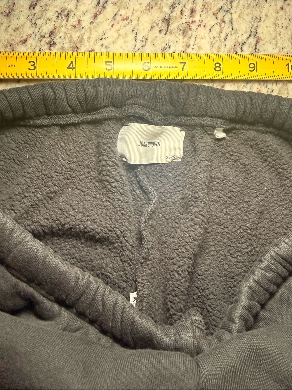 ♡ Joah Brown Oversized Jogger Black French Terry - Picture 12 of 15